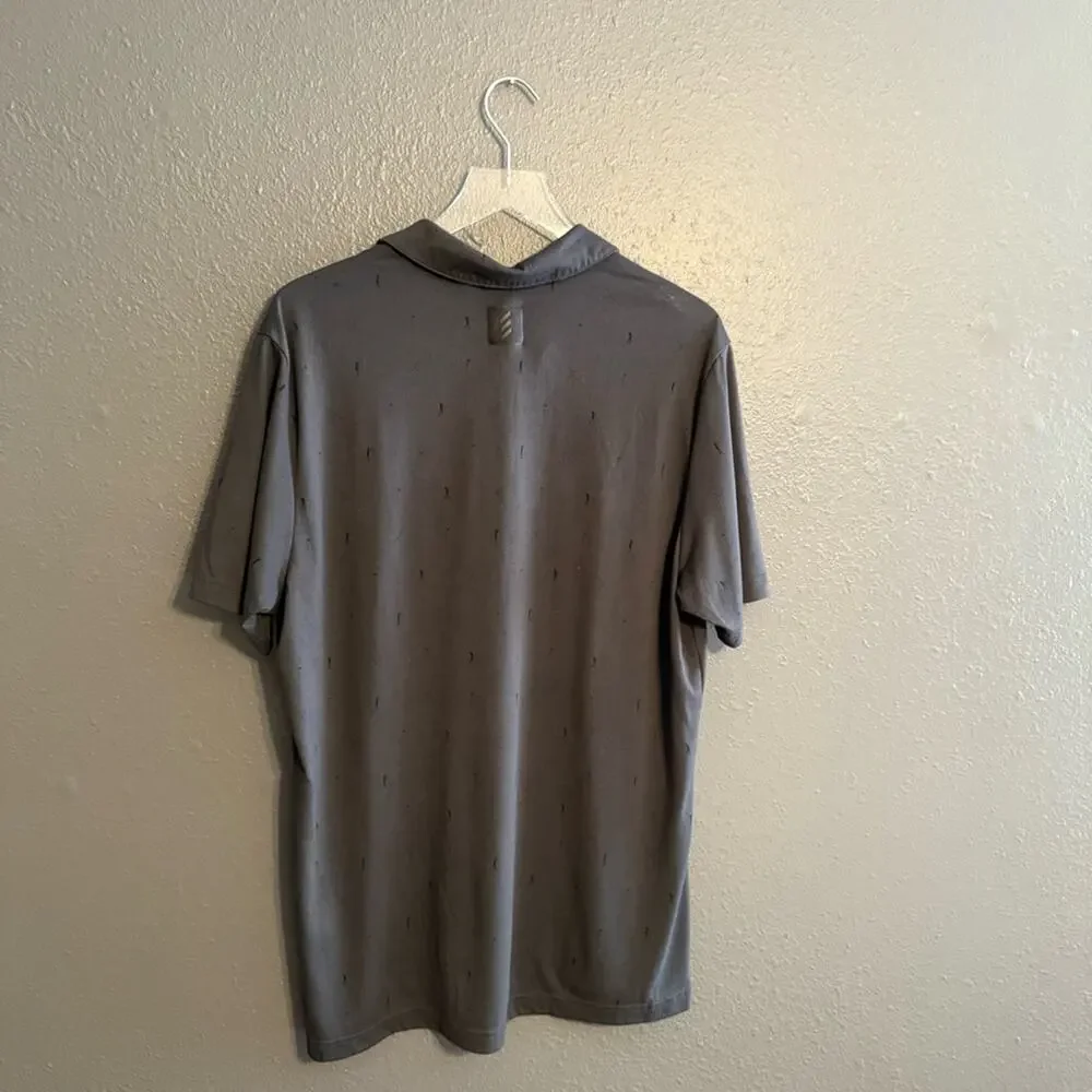 CLEARANCE Adidas Polo W/Golf Motif Size L